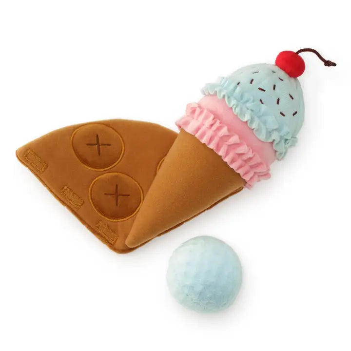 Ice Cream Interactive Dog Toy