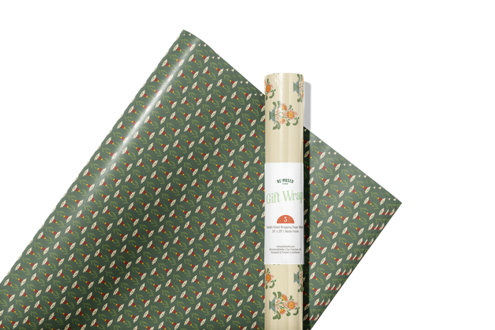Florentine Bouquet Double Sided Gift Wrap Sheets | Roll Of 3 Sheets