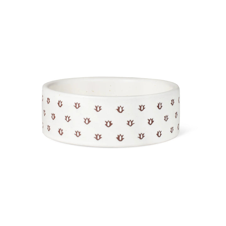PETSHOP SPECKLED BLOCK BONE DOG BOWL