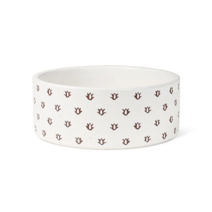 PETSHOP SPECKLED BLOCK BONE DOG BOWL