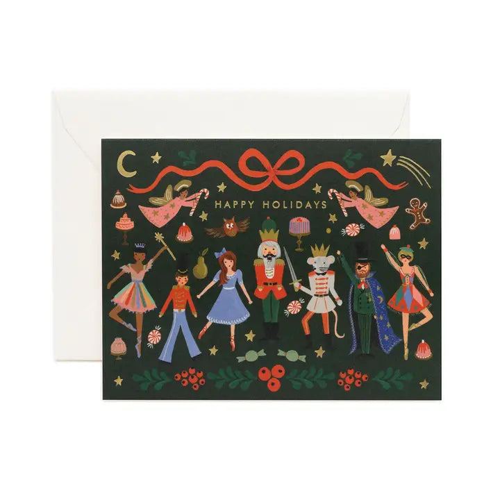Nutcracker Ballet Greeting Card