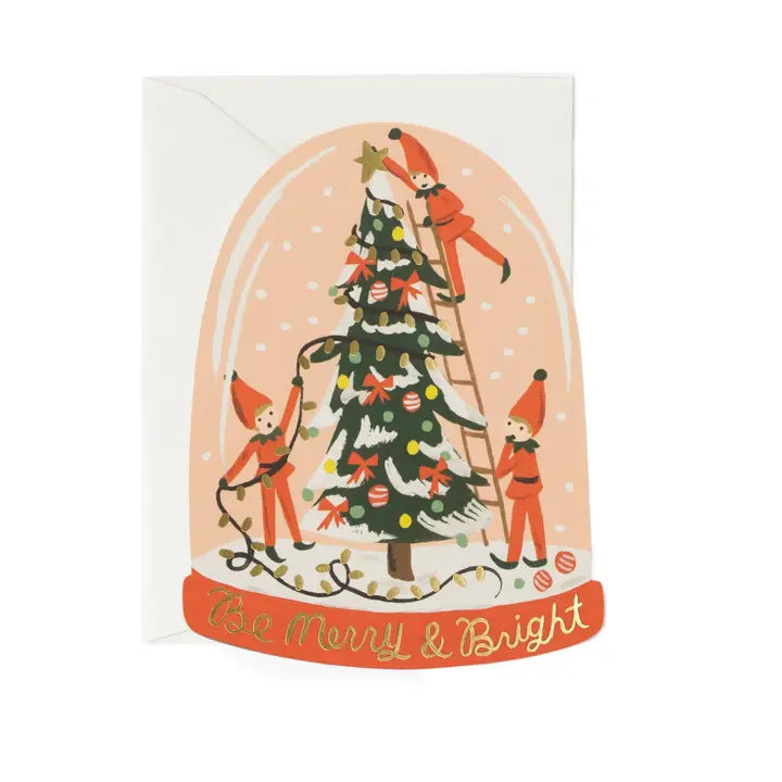 Merry Elves Greeting Card