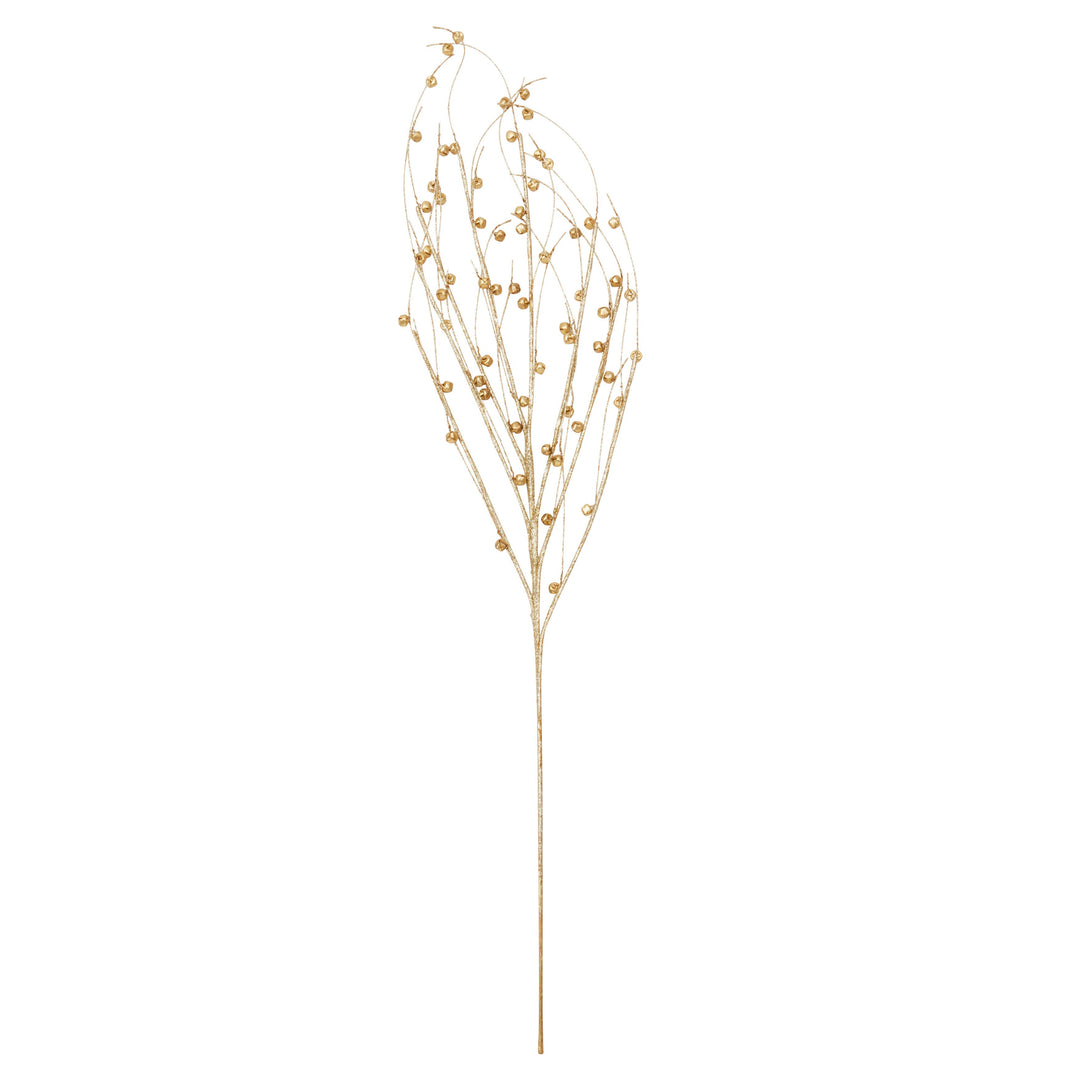 Cheery Jingle Bells Branch: Gold