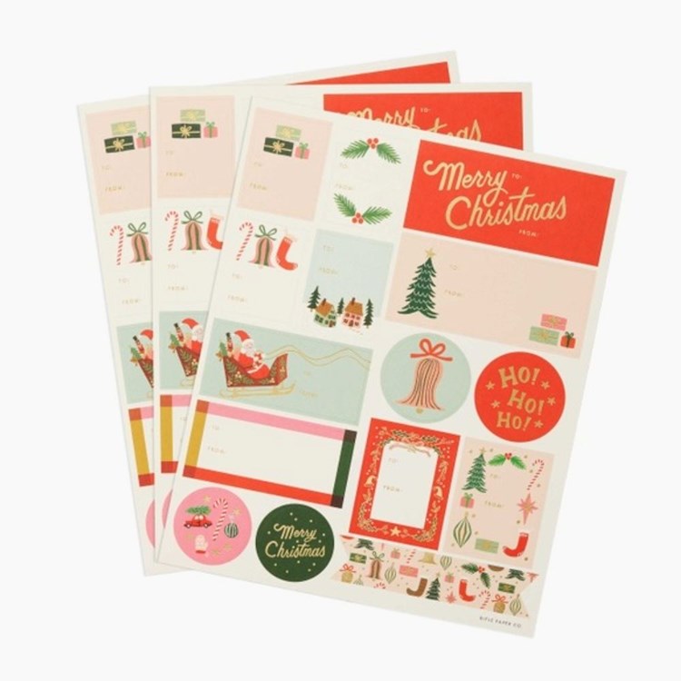 Deck The Halls Stickers & Labels
