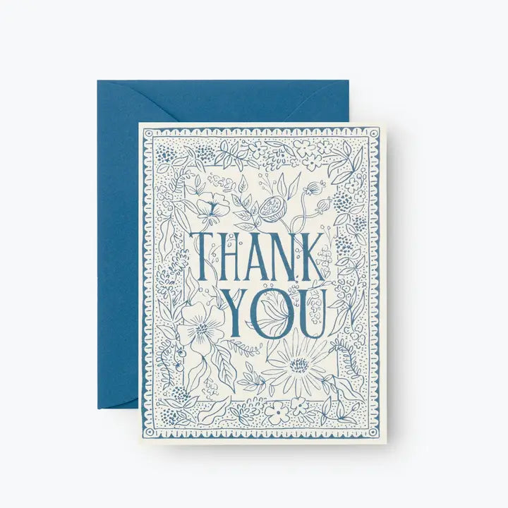 Delft Thank You Card
