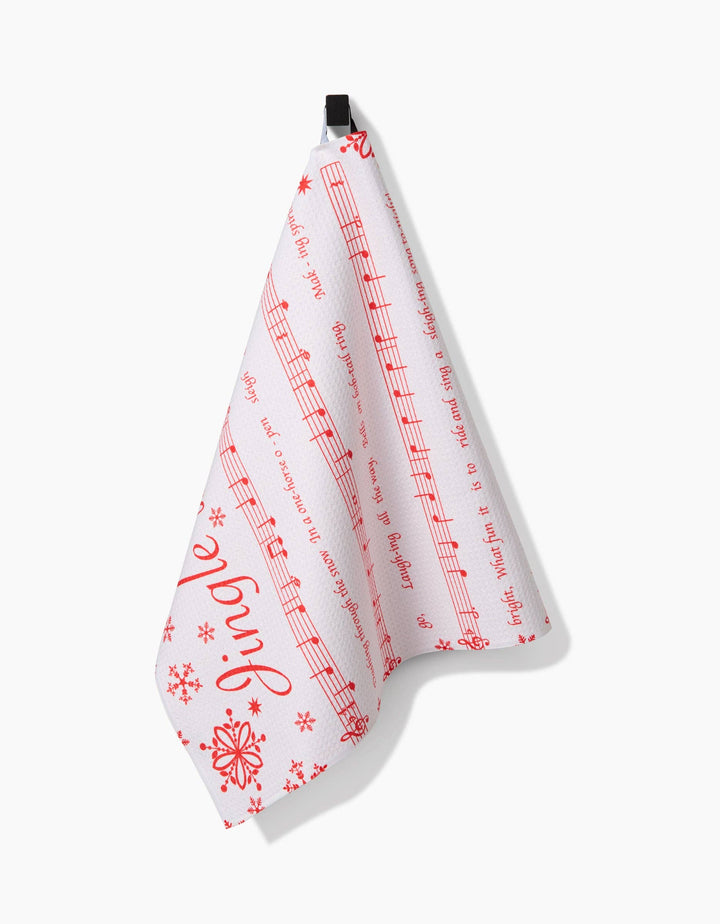 Frosty Notes Tea Towel