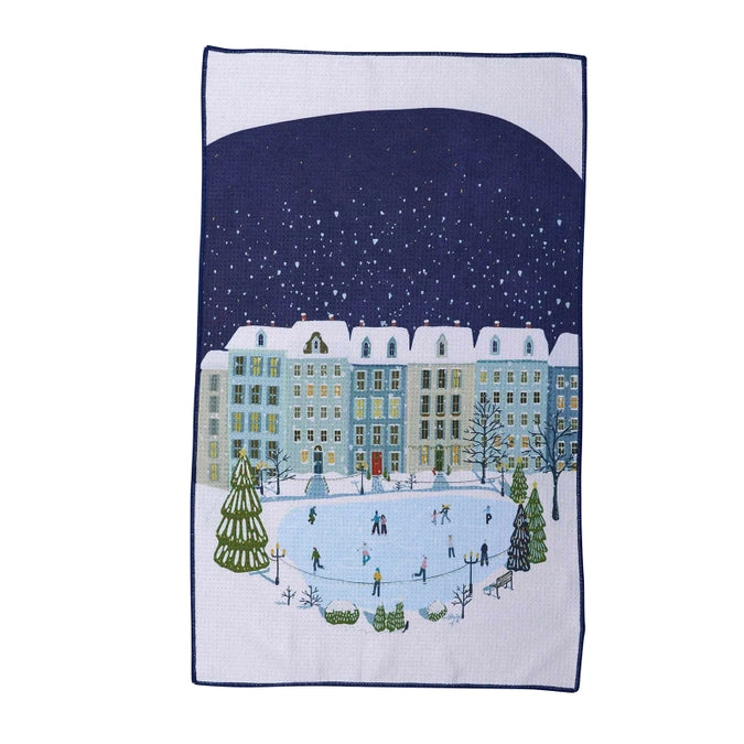Holiday In The Park Tea Towel