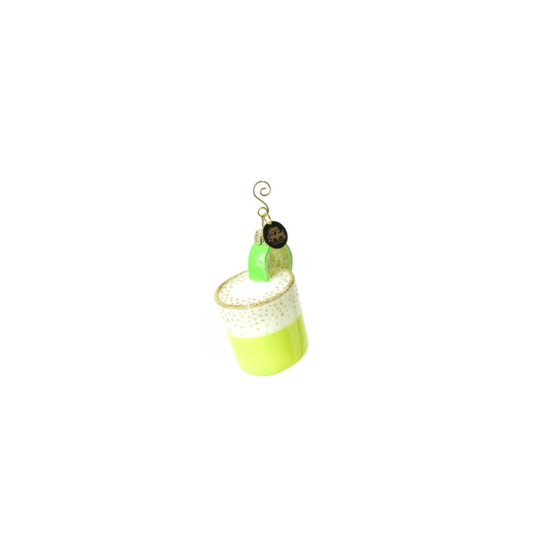 Margarita Hand-Painted Glass Ornament