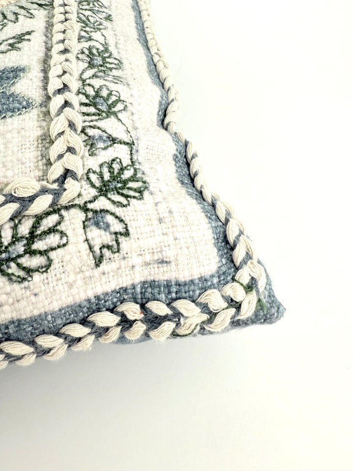Pillow Blue/Multi 13x21