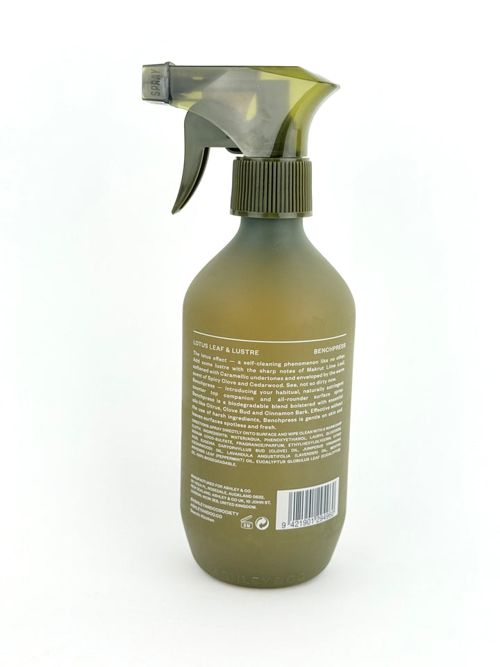 Ashley & Co Benchpress - Lotus Leaf & Lustre 500ml