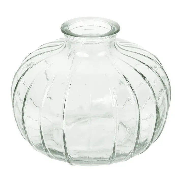 Clear Glass Bud Vase