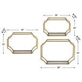 Lindee Wall Shelves, Set Of 3