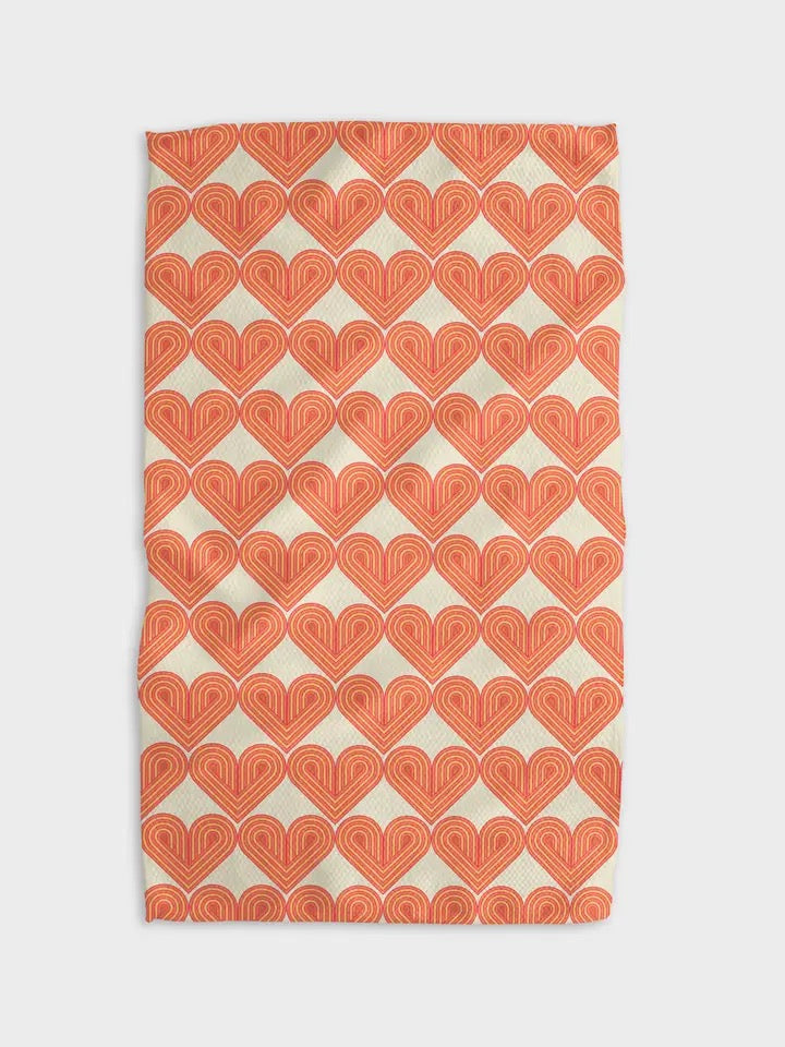 Retro Lovers Tea Towel