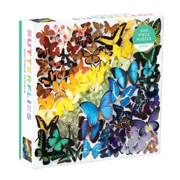 Rainbow Butterflies Puzzle, 500 Pieces