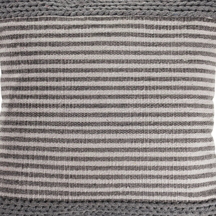 Farmhouse Striped & Textured Pillow, 20" x 20"
