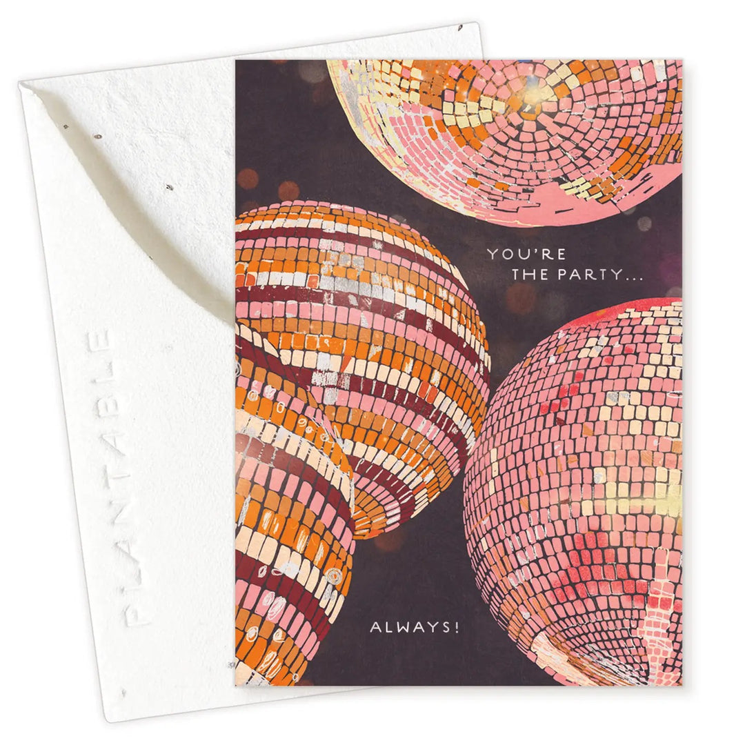 Disco Sprout - Birthday Mini Card