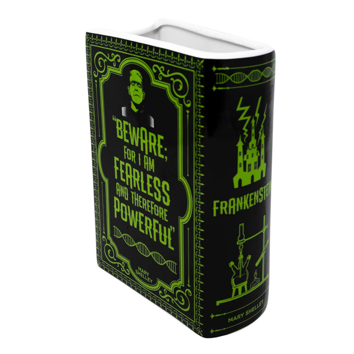 Frankenstein Ceramic Book Vase