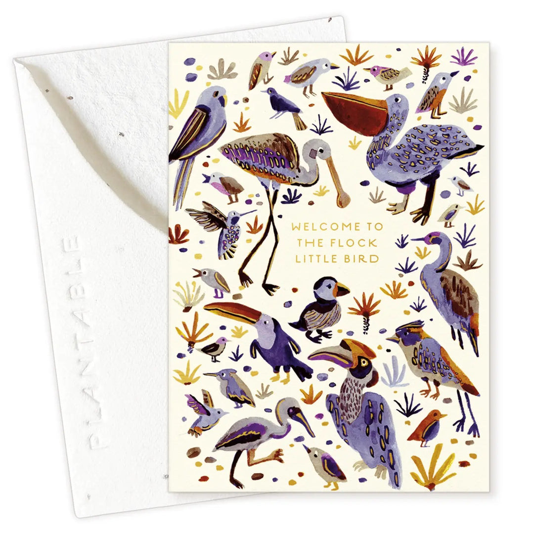 Little Bird Sprout - Baby Mini Card