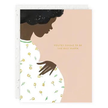 Baby Bump Expecting Card