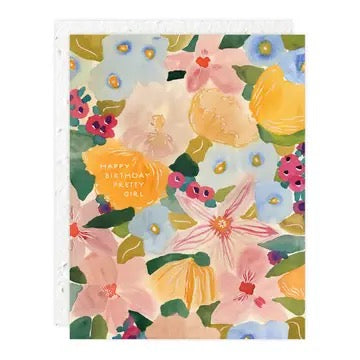 Floral Abundance - Birthday Card