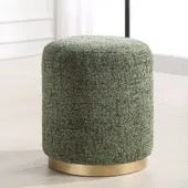 Green Gumdrop Ottoman