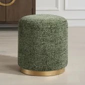 Green Gumdrop Ottoman