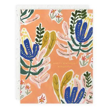 Happy Birthday Beautiful - Birthday Card