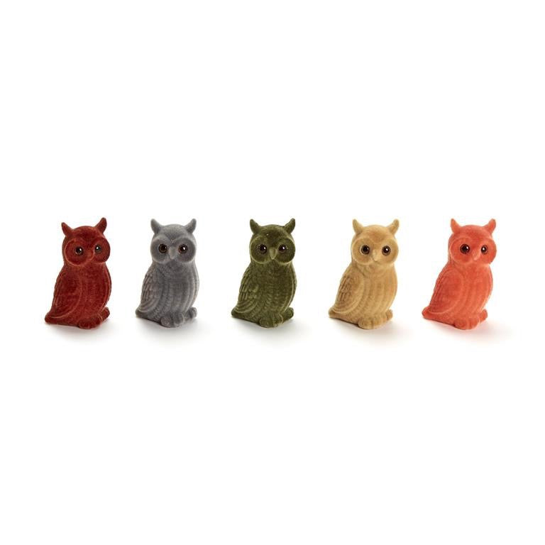Woodland Flocked Owl