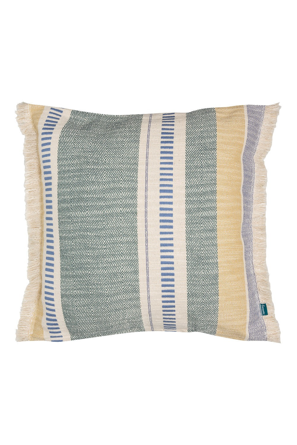 Multistripe Throw Pillow, 20" x 20"