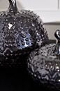 Eerie Gunmetal Pumpkin