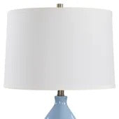 Chatham Table Lamp, Light Blue