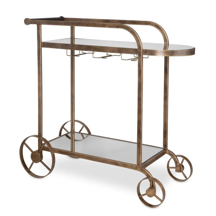 Gold Carrinho Bar Cart