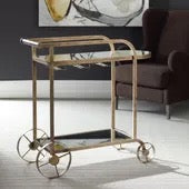 Gold Carrinho Bar Cart