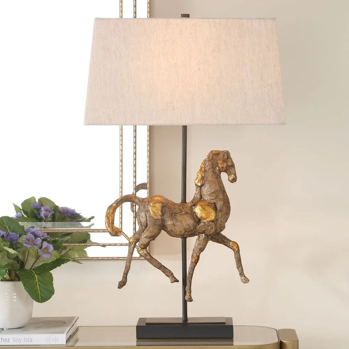 Trotting Horse Table Lamp