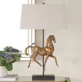 Trotting Horse Table Lamp