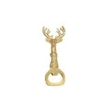 Deer Handle Bottle Opener | Cast Aluminum & Stainless Steel