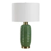 Green Coiled Lamp