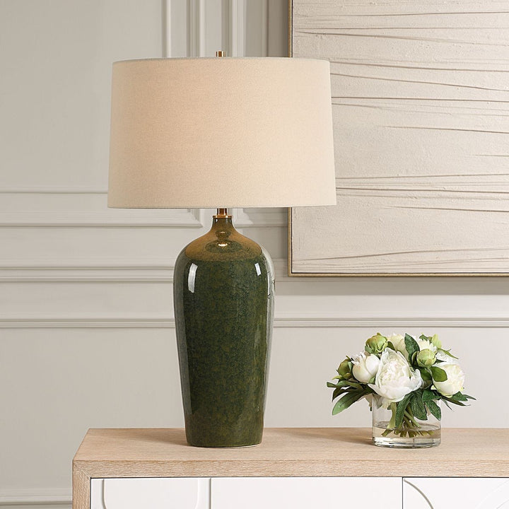 Santa Fe Table Lamp, Green