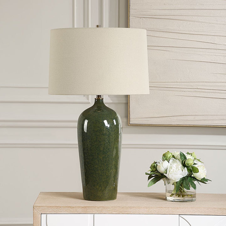 Santa Fe Table Lamp, Green