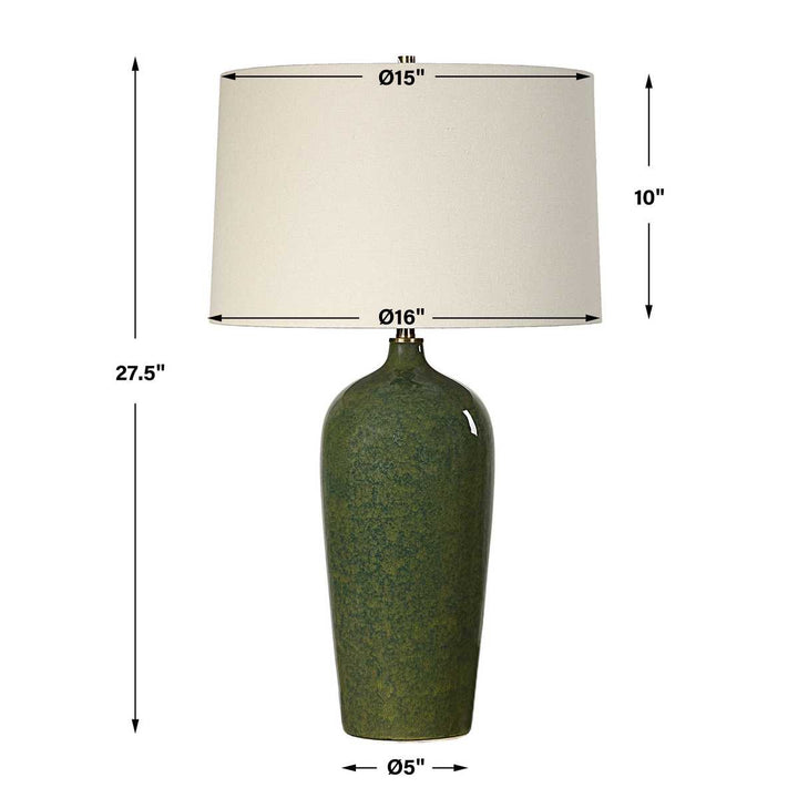 Santa Fe Table Lamp, Green
