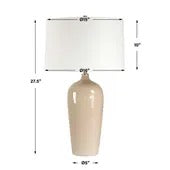 Santa Fe Table Lamp, Cream