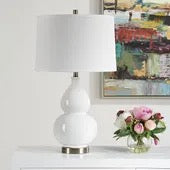 Chatham Table Lamp, White