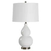 Chatham Table Lamp, White
