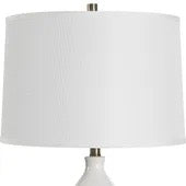 Chatham Table Lamp, White