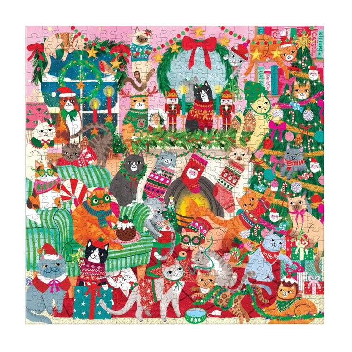 Merry Catmas 500 Piece Puzzle