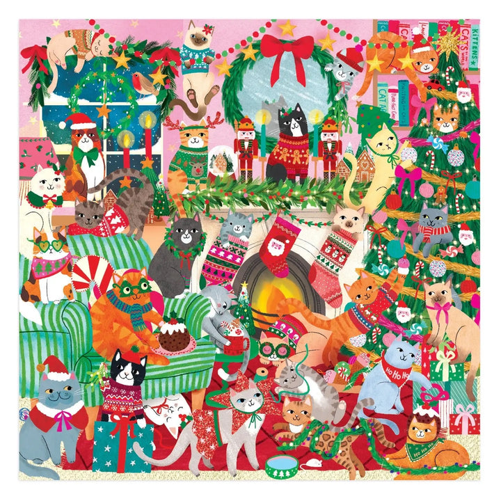 Merry Catmas 500 Piece Puzzle
