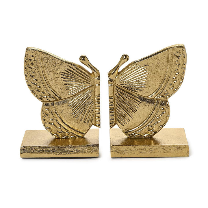 Fluttering Butterfly Bookends, Set Of 2