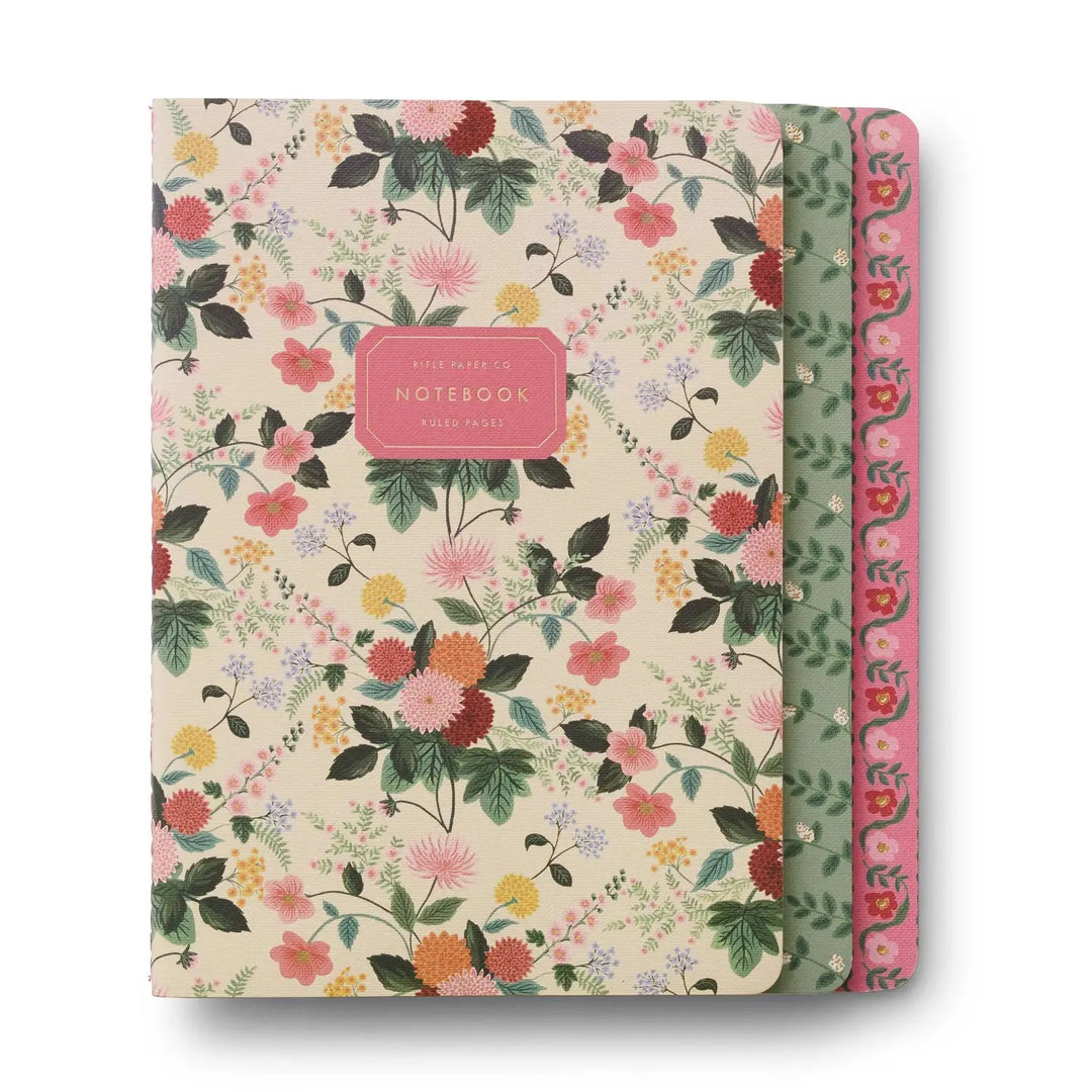 Dahlia Notebooks, Set Of 3
