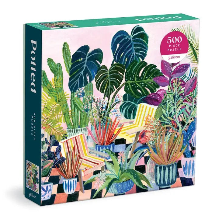 Potted Puzzle, 500 Pieces