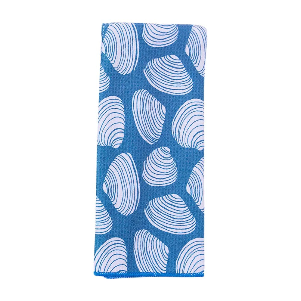 Clamshells Kitchen Tea Towel